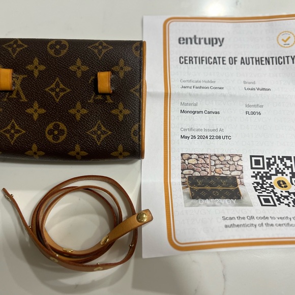 Purse Louis Vuitton TMM fashion florentine corner monogram canvas - Picture 4 of 4